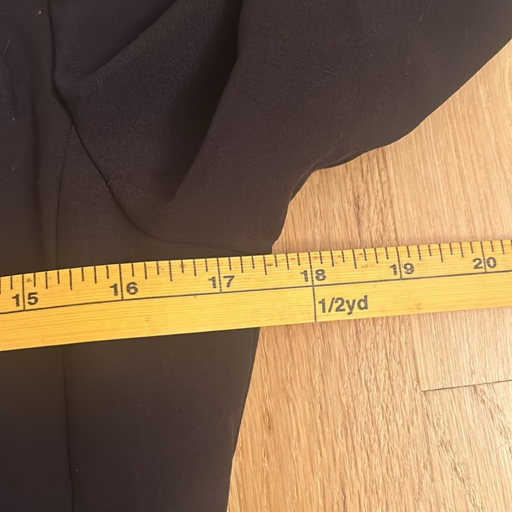 Anne Klein Black Notched Single Button Women’s Blazer Suit Jacket Women’s Size 6 - Picture 5 of 13